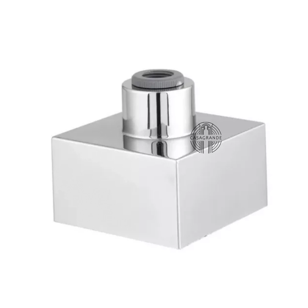 Canopla Quadrada em Metal para Registro 1 1/2" (Grande) - CasaGrande Mundial