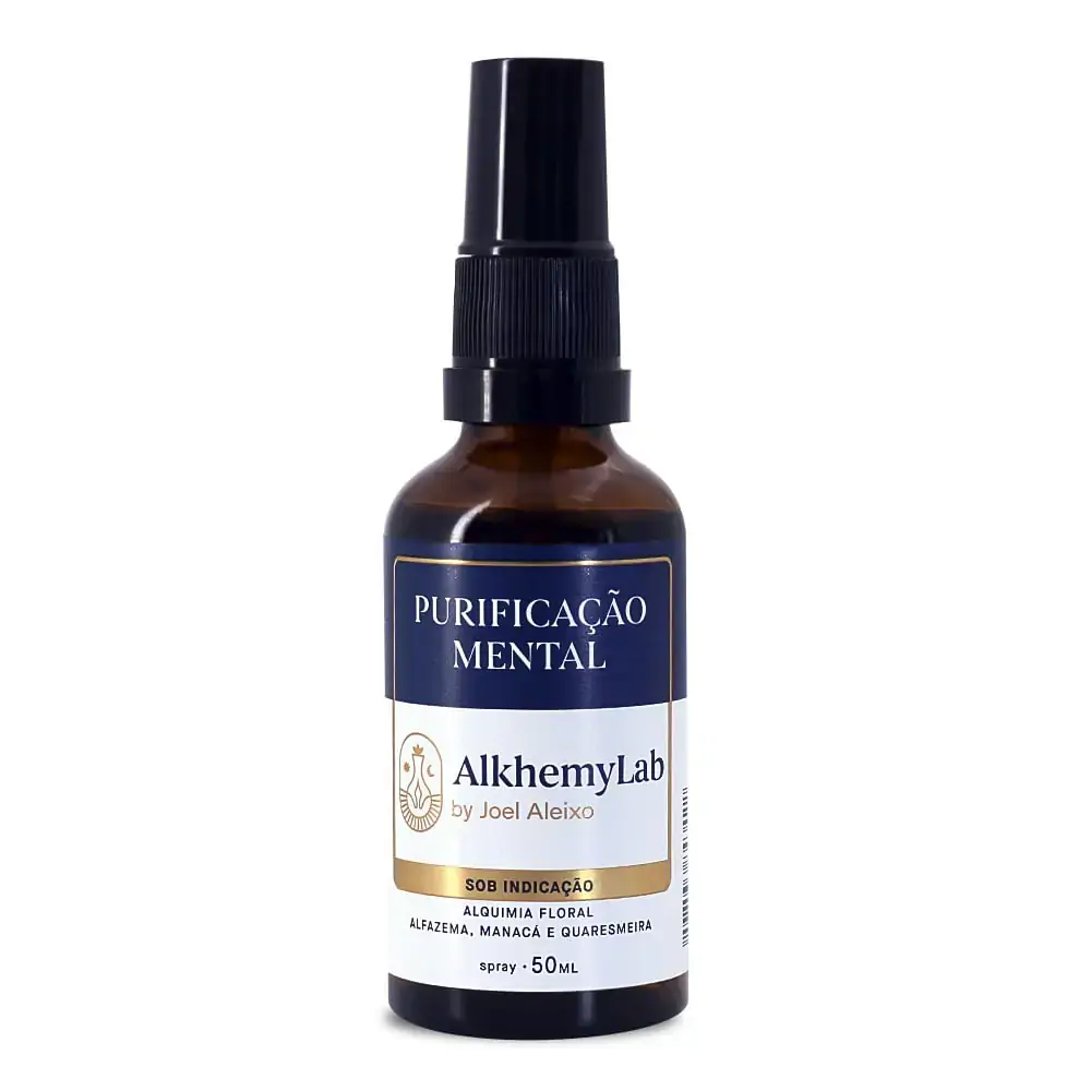 Essências Florais Purificação Mental 50ml Bem Estar/terapia Alternativa