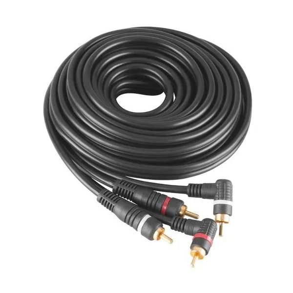 Cabo Rca 5 Metros com Fio Remoto Preto KX3 - KX3/GALTEC RCA5M