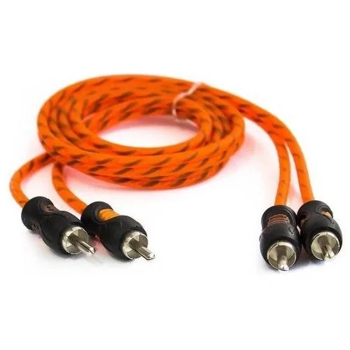 Cabo Rca 1 Metro Laranja KX3 - KX3/GALTEC KCR1