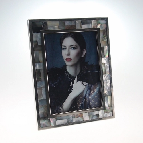 Porta Retrato Az Dezign Mosaico Metal 2
