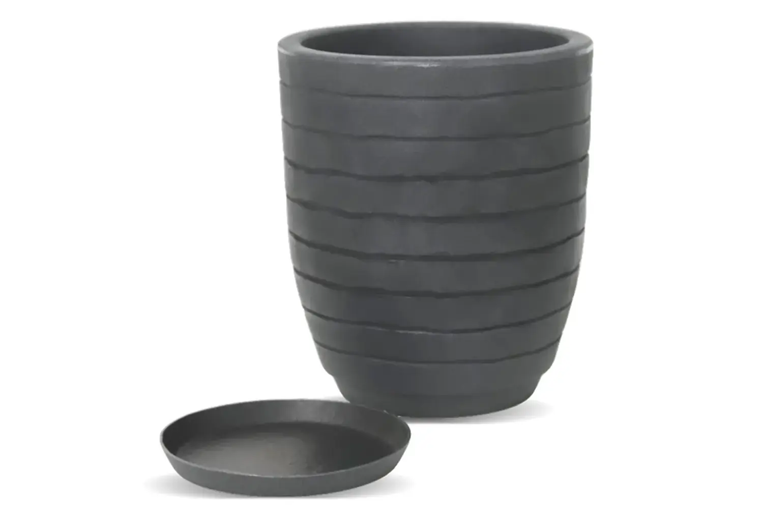Vaso Relevo 30x40cm Antique Preto R.0990.030.040.18 Vasart