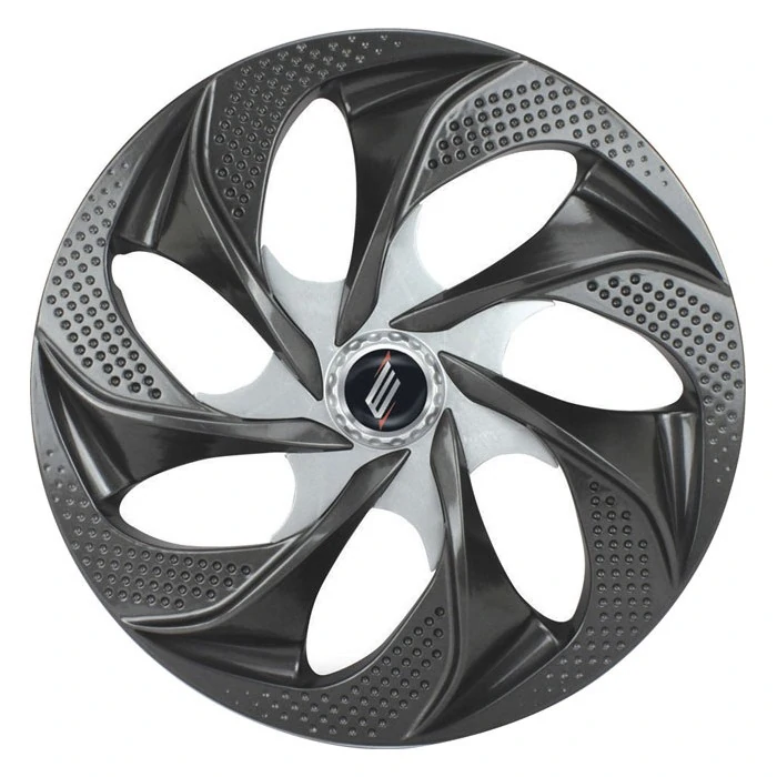 Calota Aro 14 Pol. Grafite e Cinza Evolution Graphite Silver Universal - ELITTE 4201