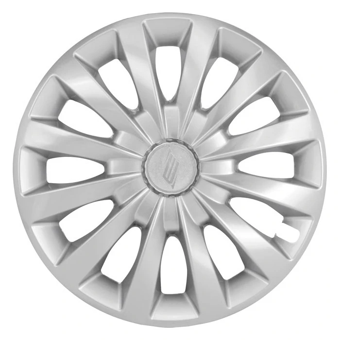 Calota Aro 13 Pol. Unicolor Silver Fixação por Parafuso - ELITTE LC100