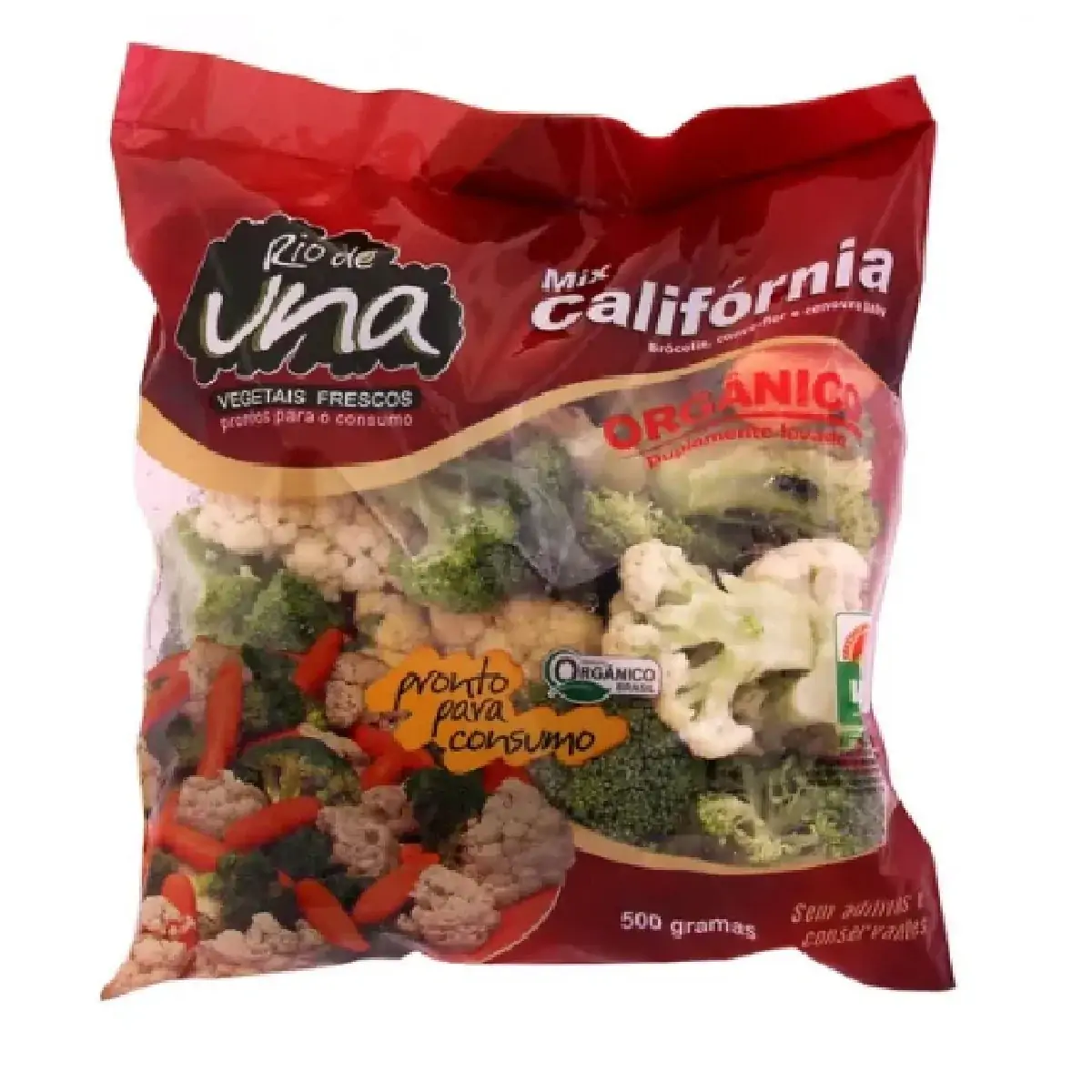 Vegetais Frescos Mix California Orgânico Rio de Una 500g