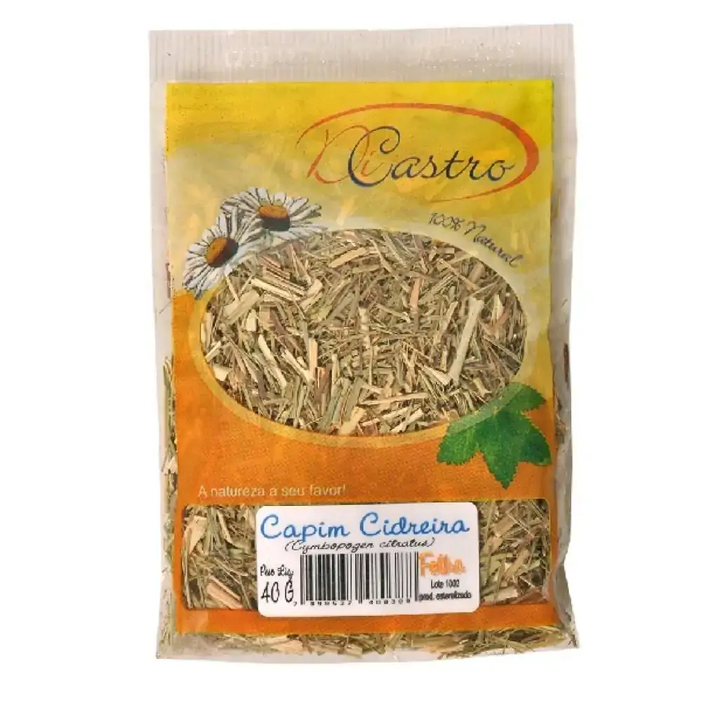 Capim Cidreira Cha 40g Dicastro