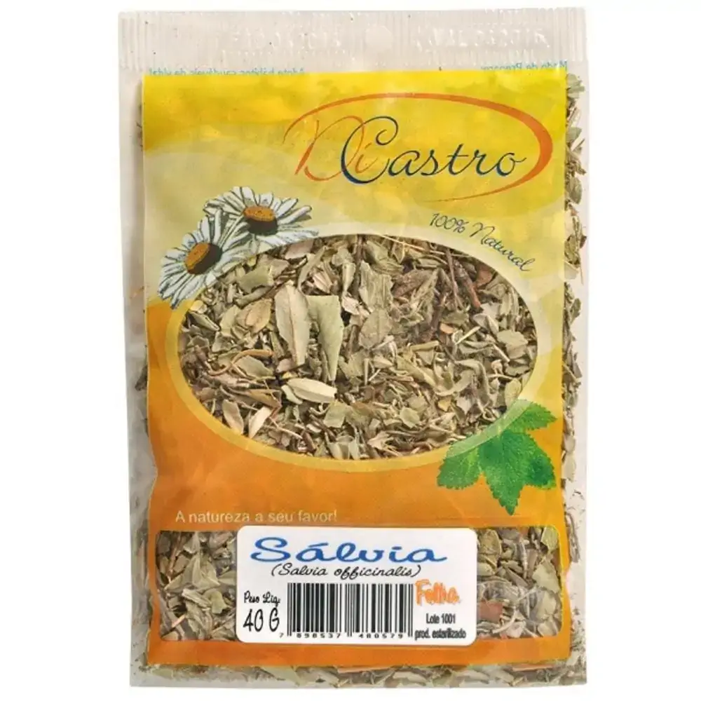 Cha De Salvia 40gr Di Castro