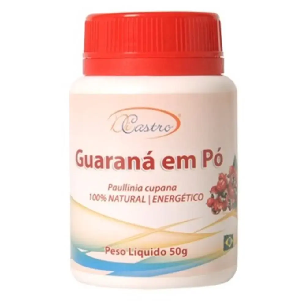 Guarana Em Po 50g Di Castro