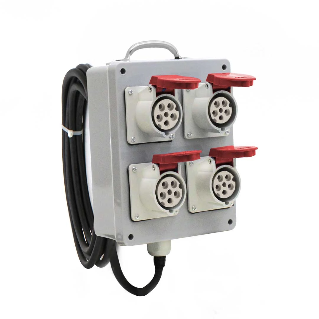 Quadro Tomadas Canteiro De Obras Extensão Strahl Uc-3045/06