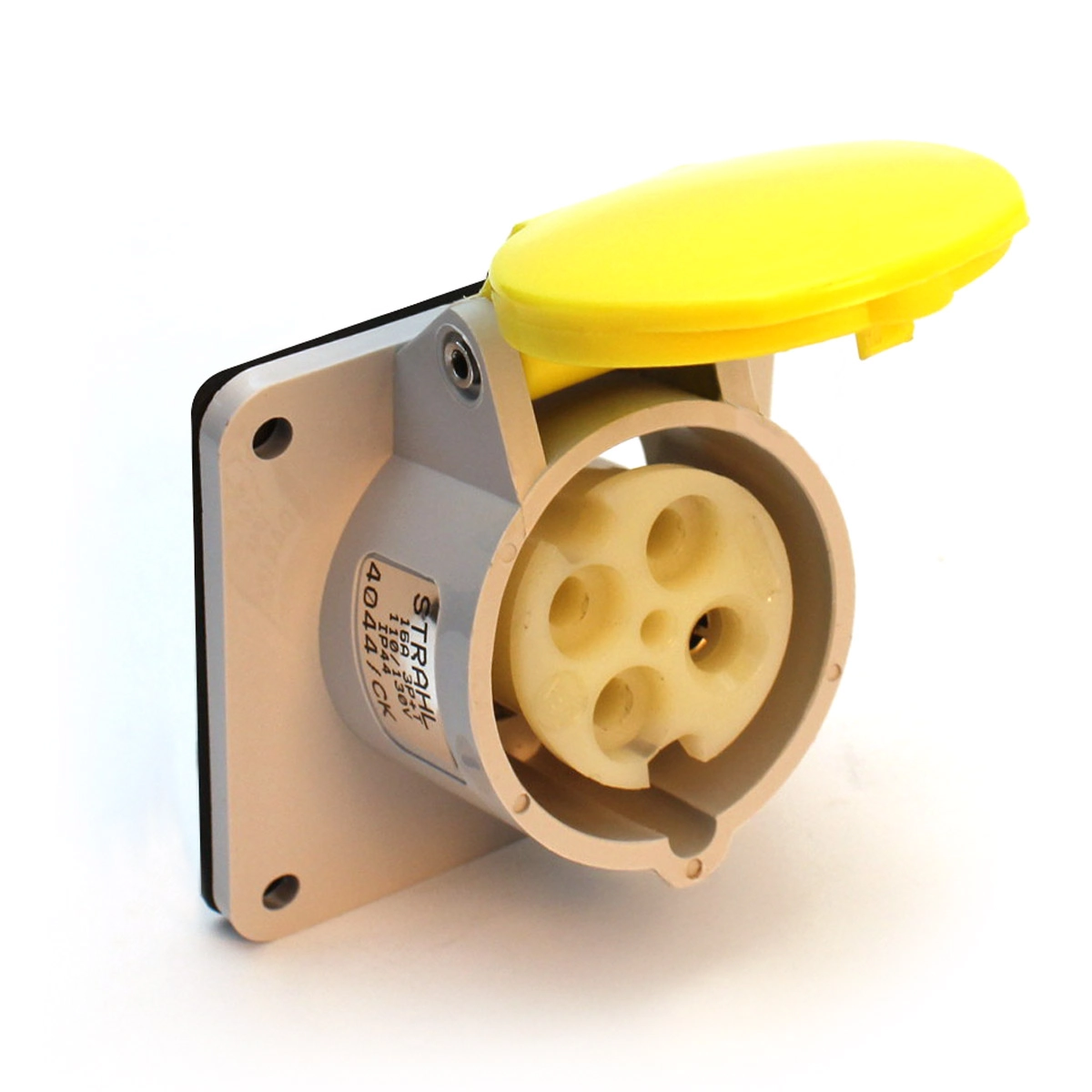 Tomada De Embutir Cekton Ip44 4 (3p+t) 16a 110/130v