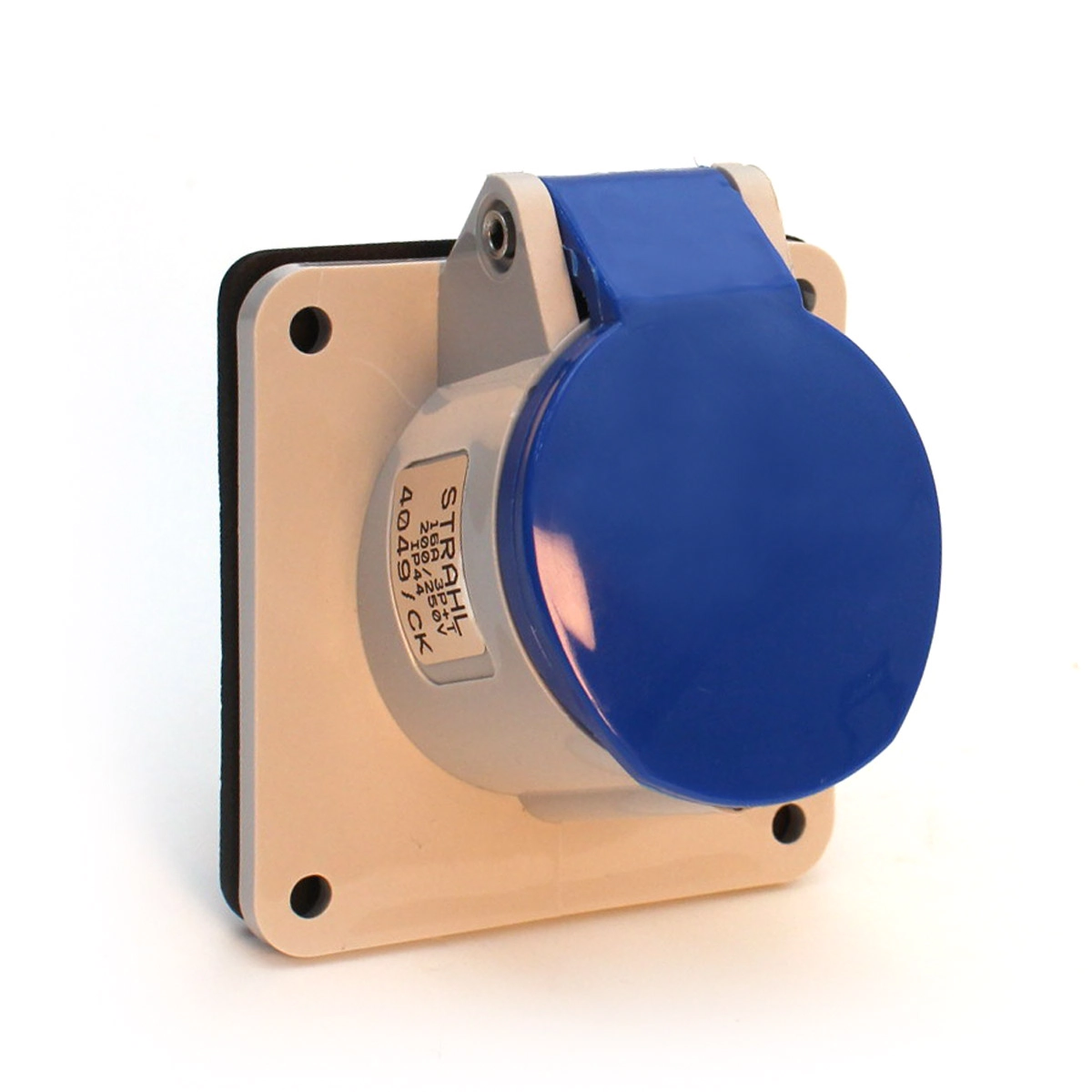 Tomada Industrial De Embutir Cekton Ip44 4 3p+t 32a 200/250v