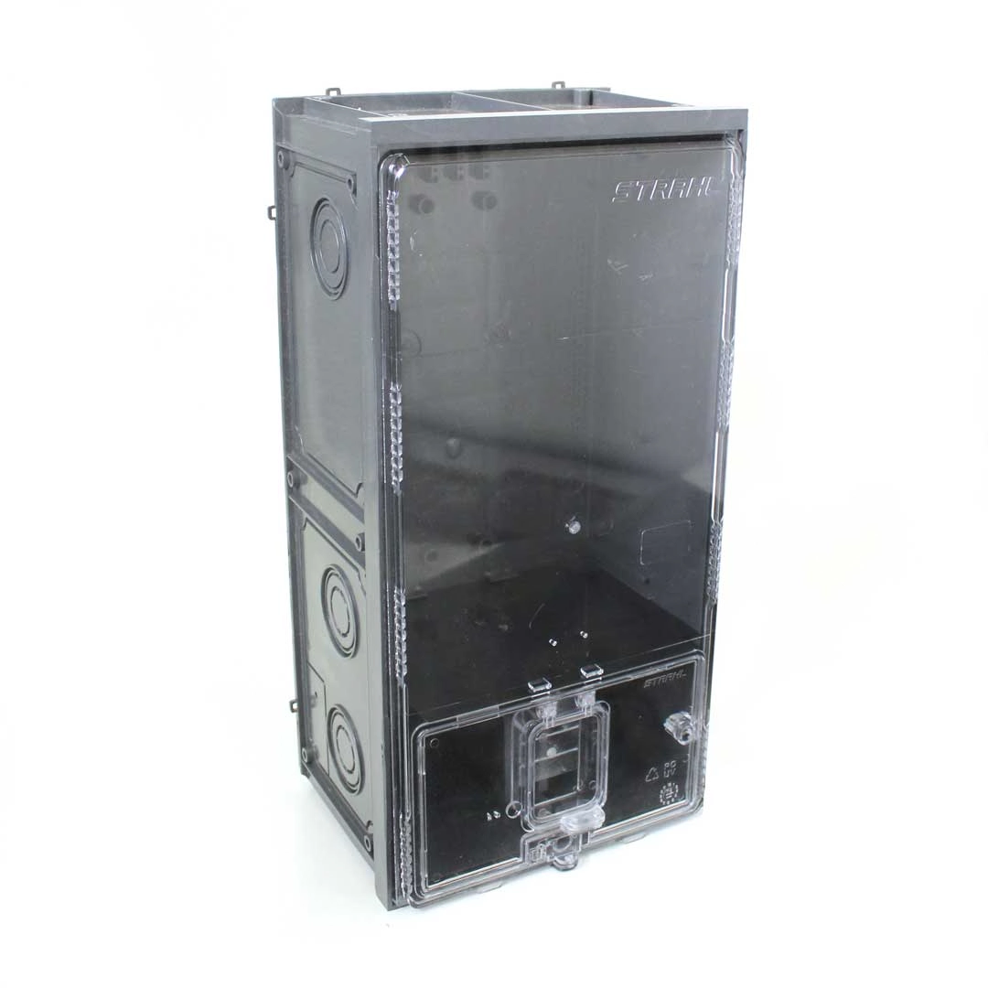 Caixa De Medição Individual Muro Lateral Com Suporte Ao Disjuntor Acesso Frontal 3091 Strahl