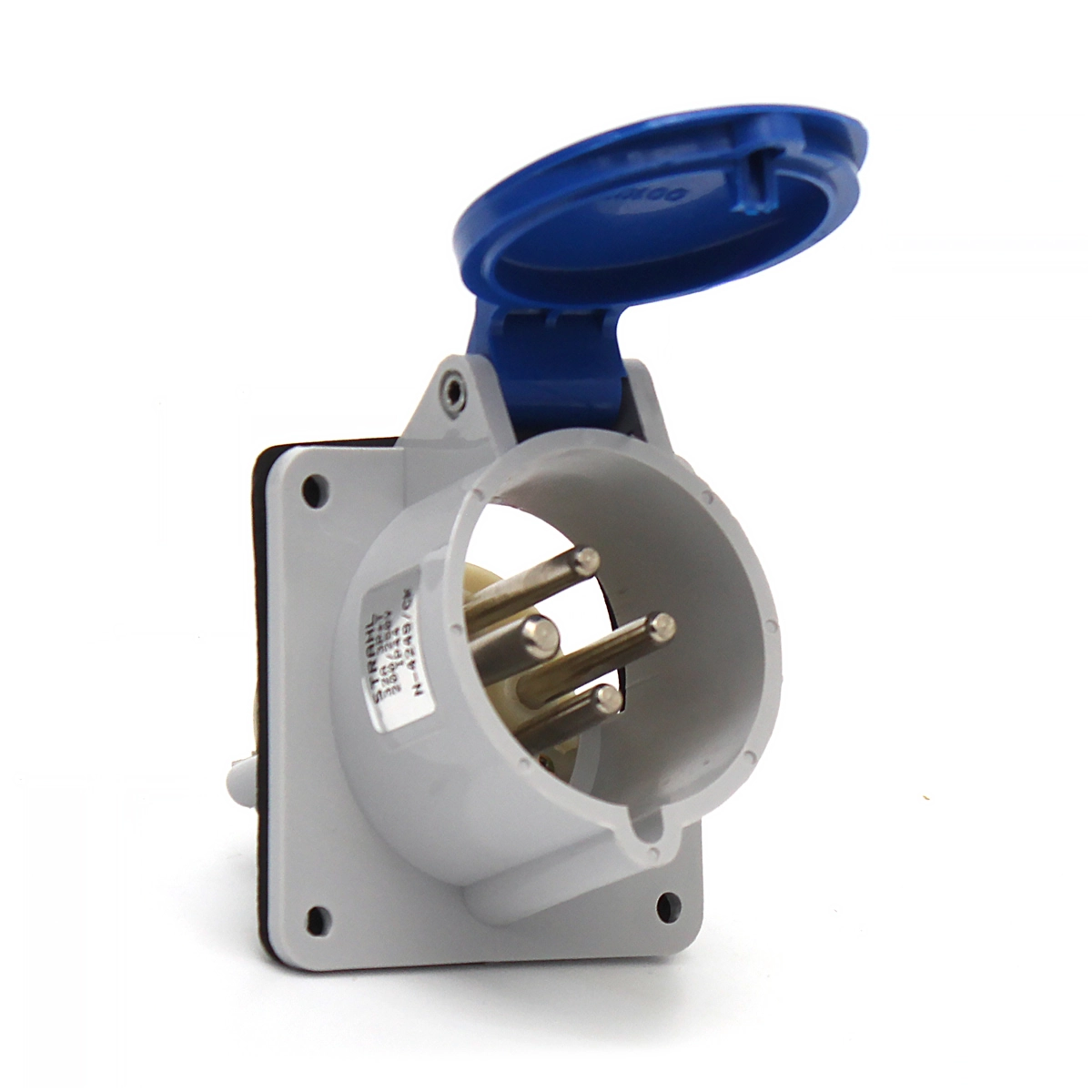 Tomada Negativa De Embutir Cekton Ip44 3p+t 32a 200/250v