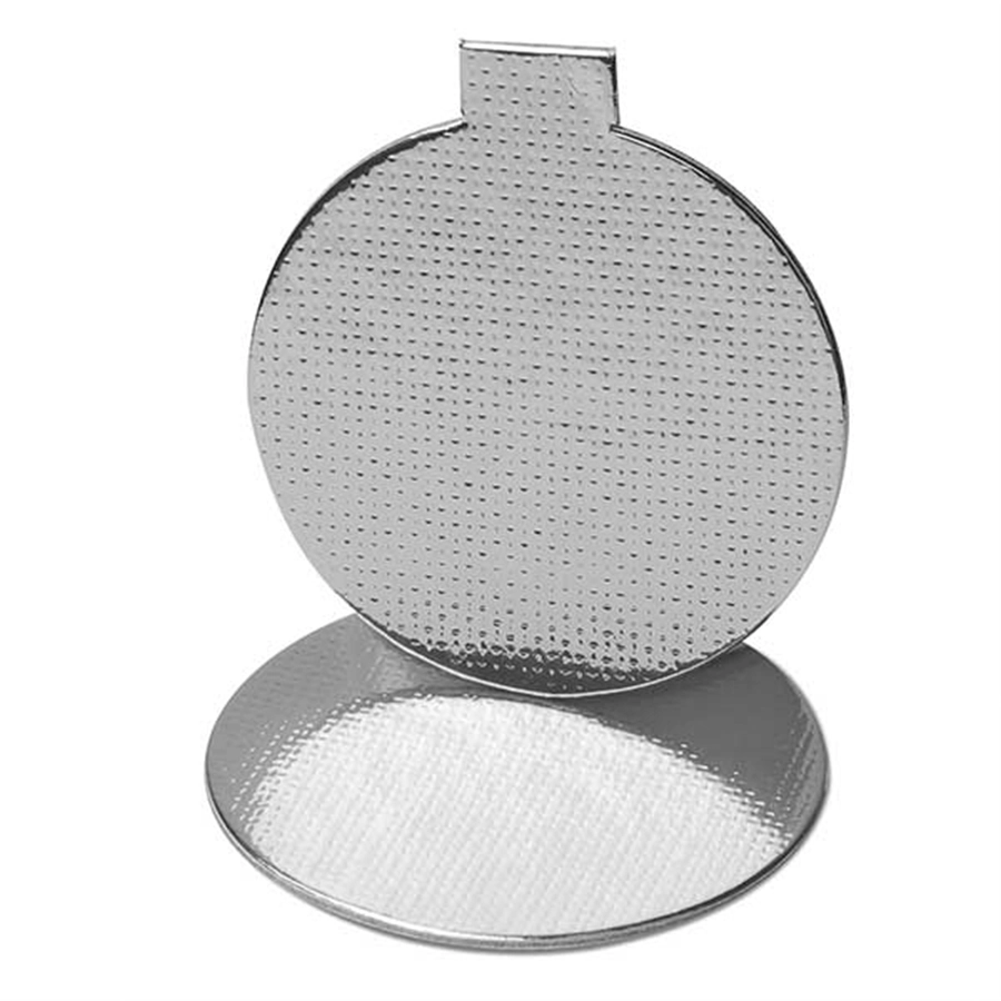 Base P/doce Prata Redonda 10cm C/50 Un Stalden
