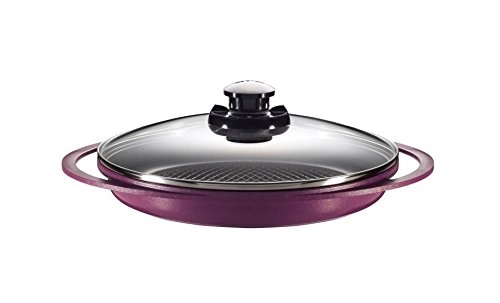Grill Ceramica C/tampa Vd G.s 28cm Violeta