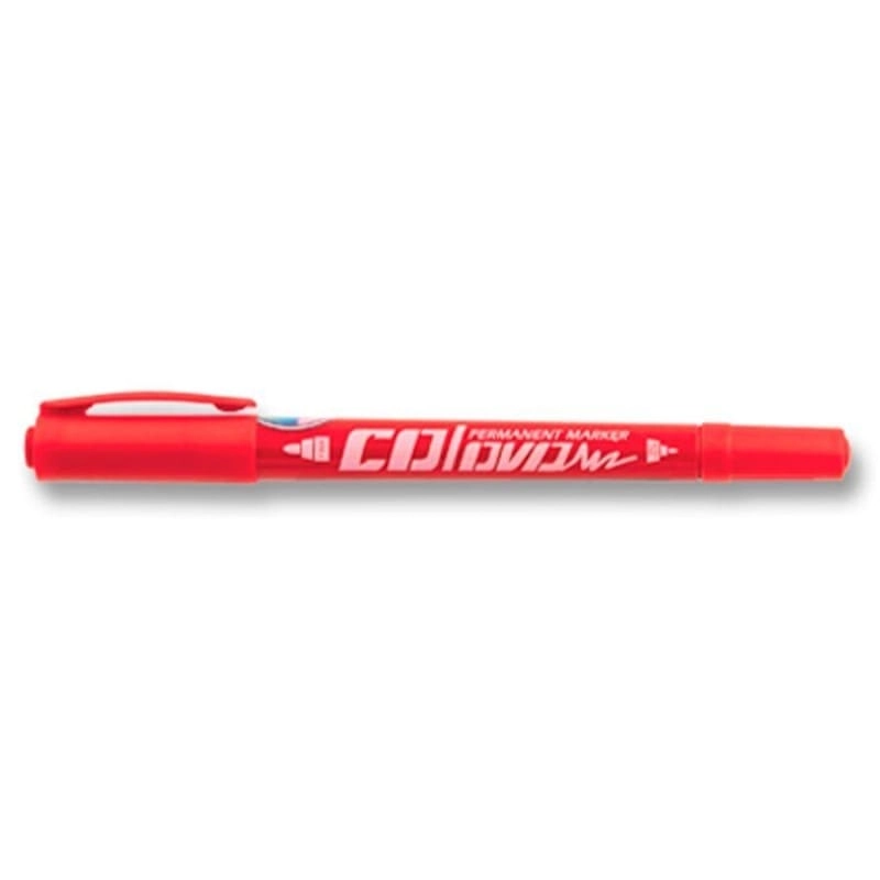 Can.perm.cd/dvd Multi Ponta Vermelho 1mm E 0,5mm Molin
