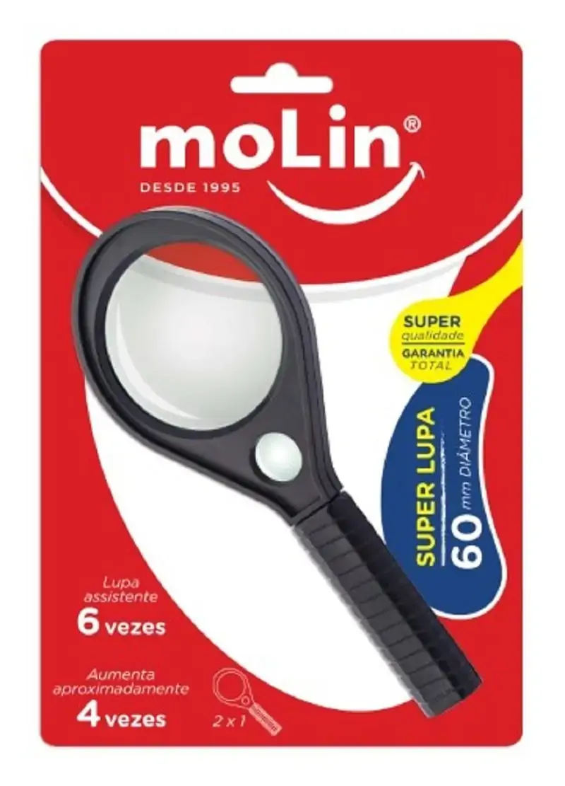 Lupa Molin 2x1 60mm 23002