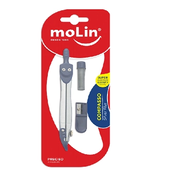 Compasso Molin Silver Plus C/1 Grafite E Ap