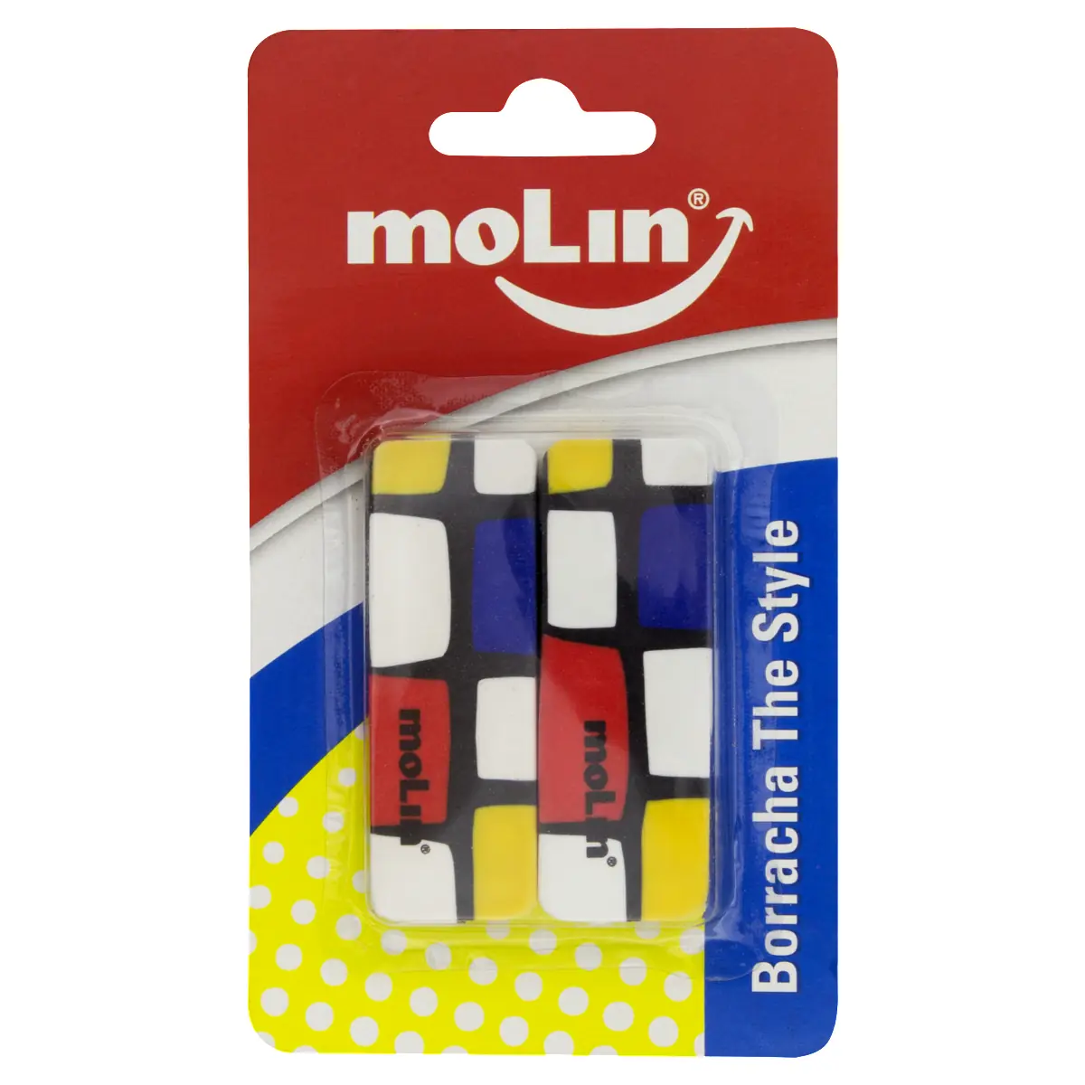 Borracha Plástica The Style Molin 2 Unidades