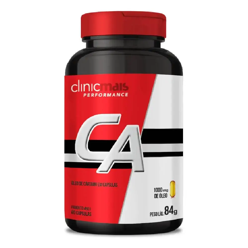 óleo De Cártamo 60 Cápsulas De 1000mg
