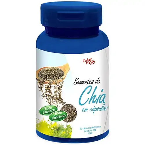 Chia 60 Cápsulas Chá Mais