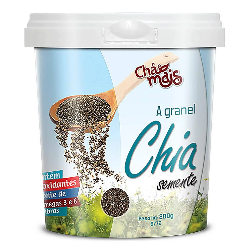 Semente De Chia Pote 200g Chamais
