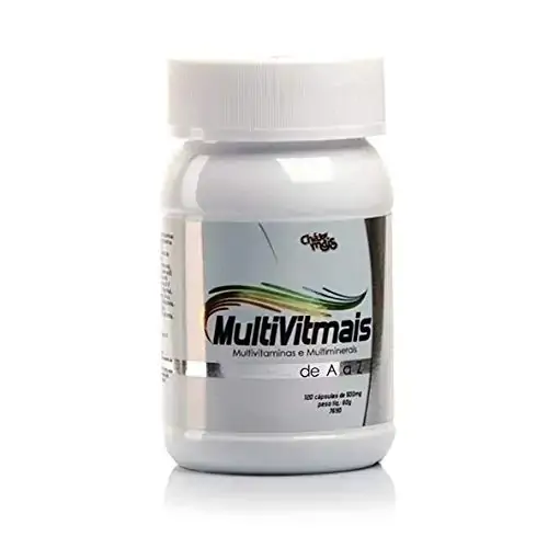 Multivitmais Multivitaminas De A A Z 120 Cápsulas De 500mg