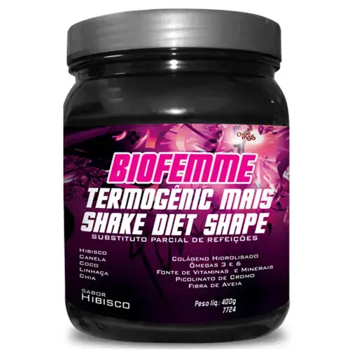 Shake Biofemme Termogenic Mais Diet Shape Chá Mais
