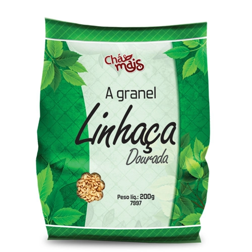 Semente De Linhaça Dourada A Granel Chá Mais
