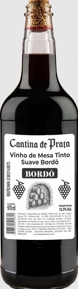 Vinho 970ml Cantina De Pedra Tto Suave