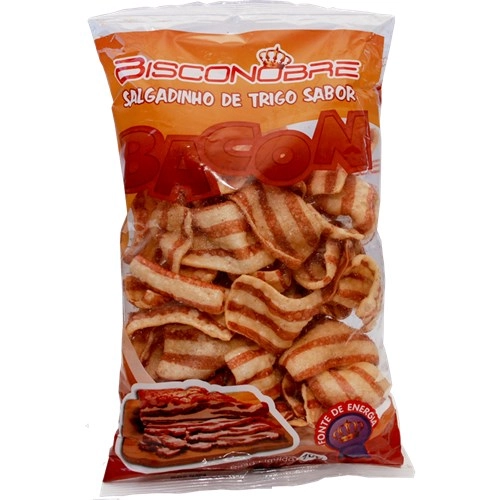 Salgadinho De Trigo Bacon Bisconobre 70gr