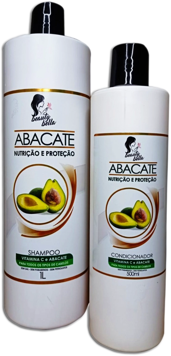 Kit Beauty Sh 1l Co 500ml Vitamica C E Abacate