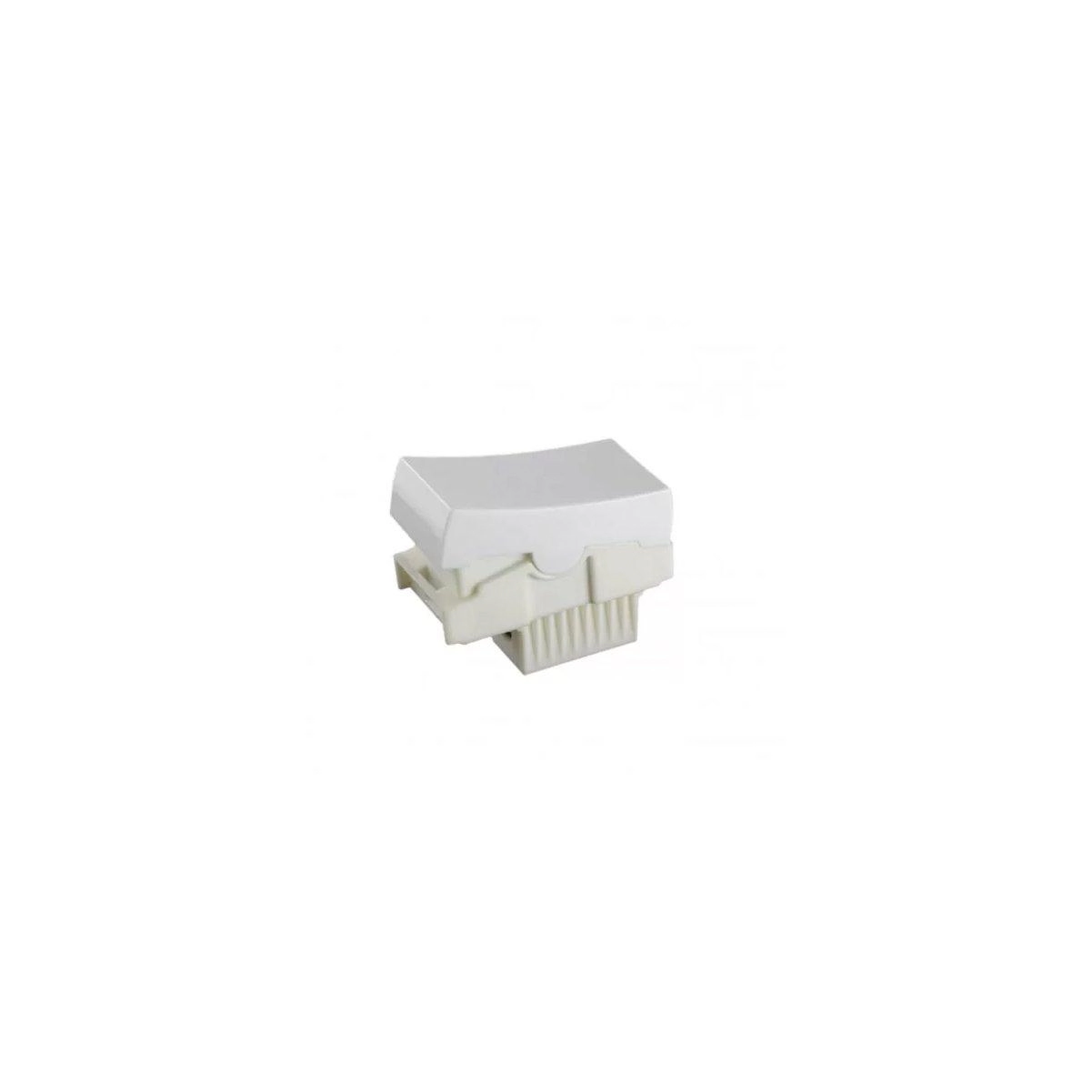 Interruptor Elétrico 1 Tecla Paralela Branco Módulo 10a Lev - Ilumi