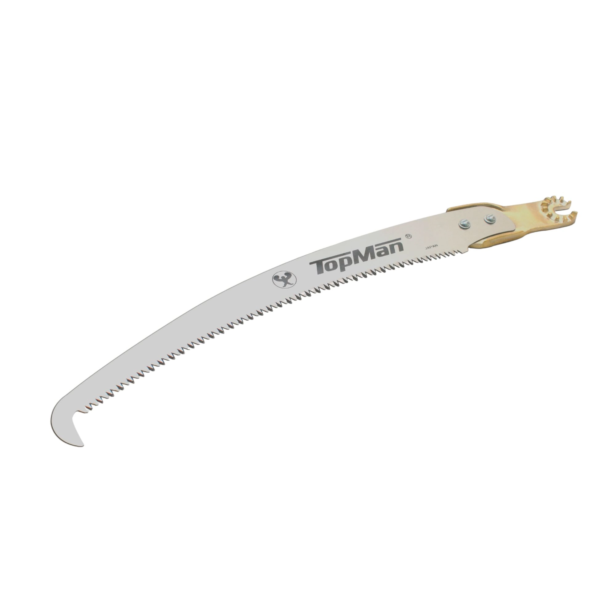 Podador Topman 350mm Com Dente Trapezoidal E Cabeçote Universal Para Vara De Manobra