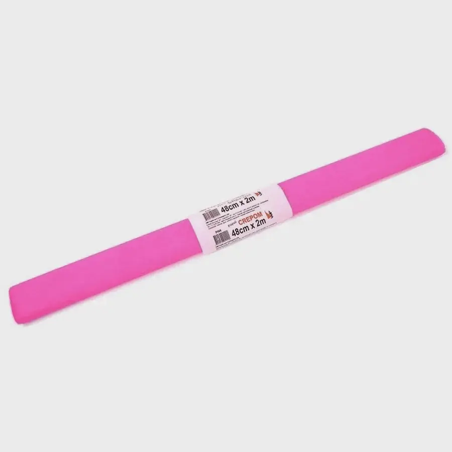 Vmp Papel Crepom 48x200 Pink 1x1