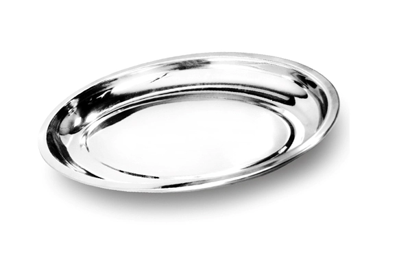 Travessa Funda Oval Inox 30cm 3102 30 Kehome
