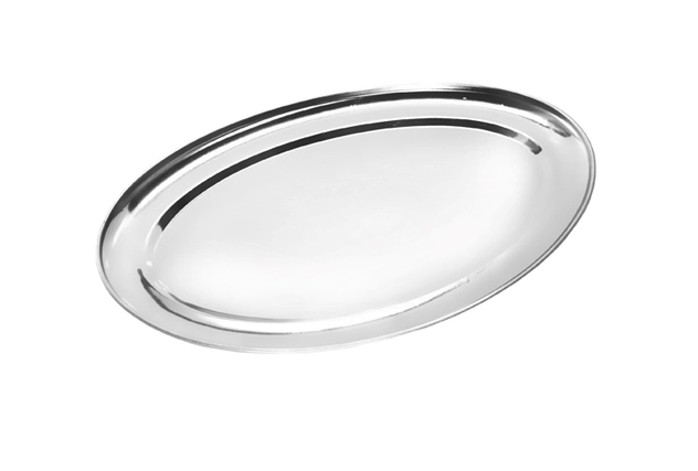 Travessa Rasa Oval Inox 22cm 3103 22 Kehome