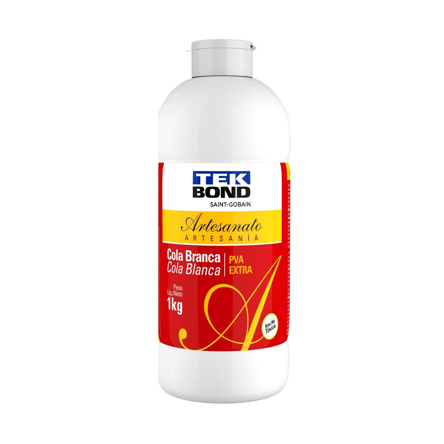 Cola Branca PVA Artesanato Tekbond 1 kg