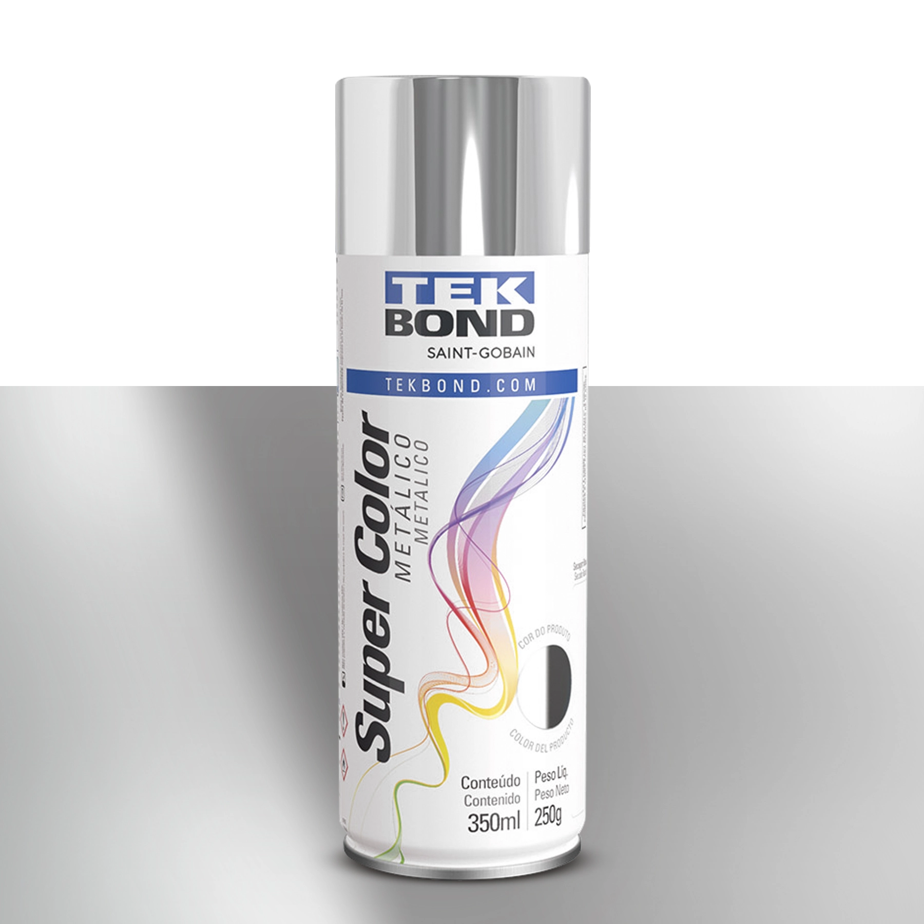 Tinta Spray Metálico Tekbond