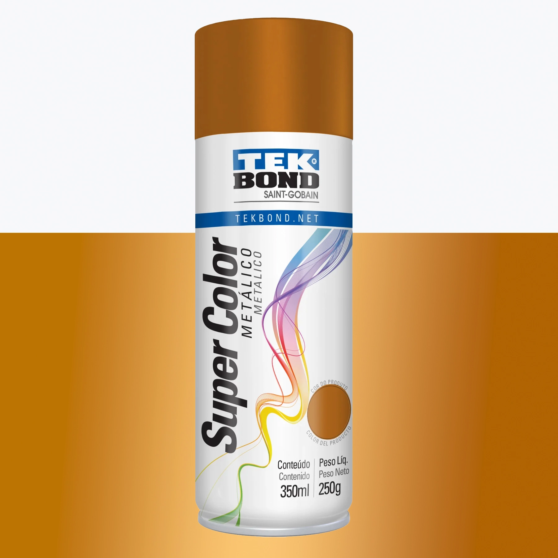 Spray Metalico Cobre 350 Ml Tekbond .