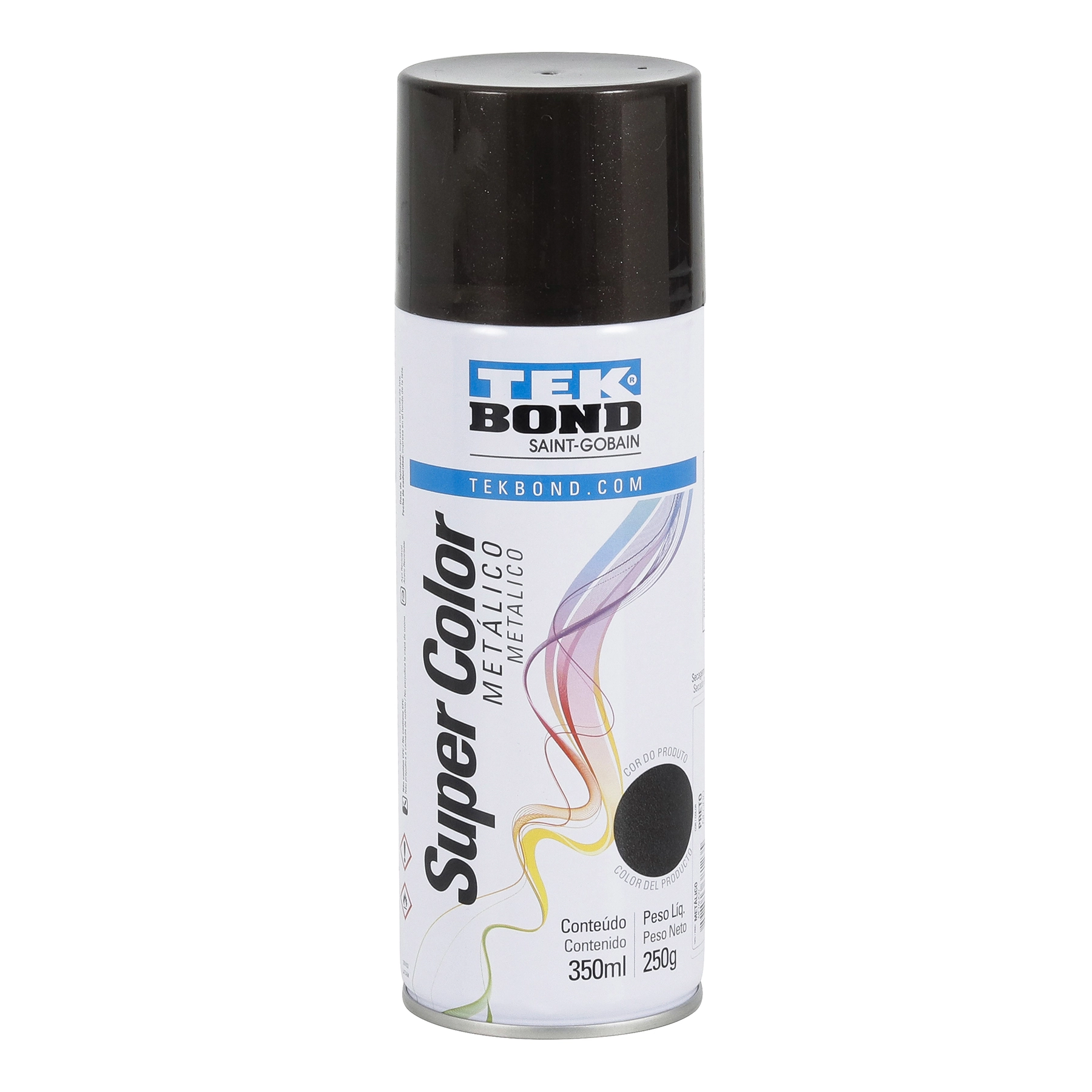 Spray Preto Metálico 350mL