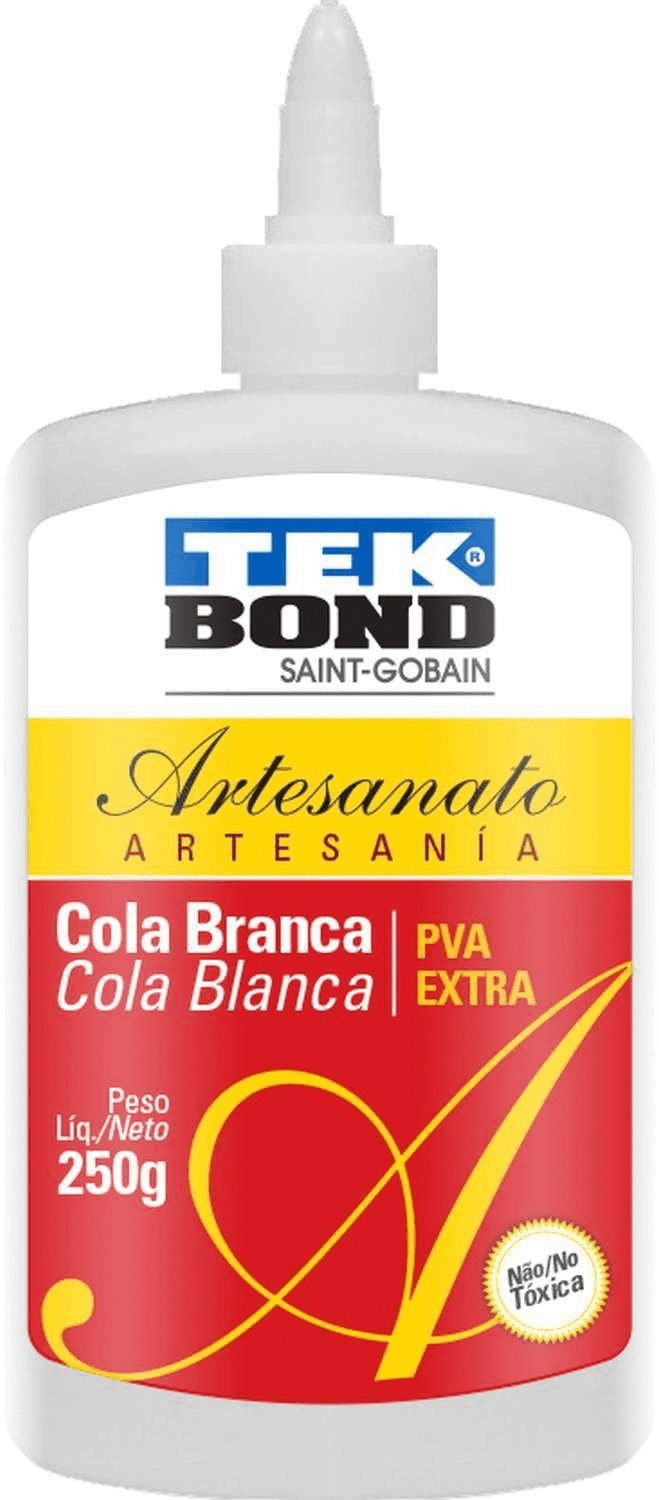 Cola Branca Pva Extra 250g Artesanato