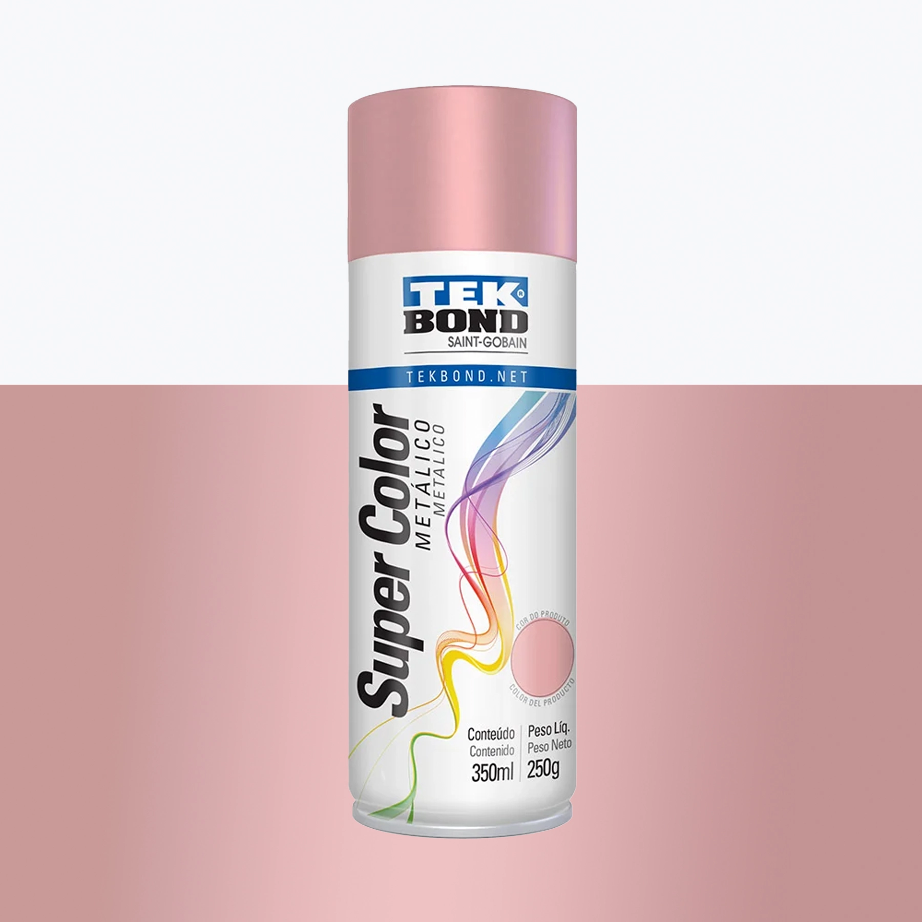 Tinta Spray Tekbond Rosa Millennial 350ml