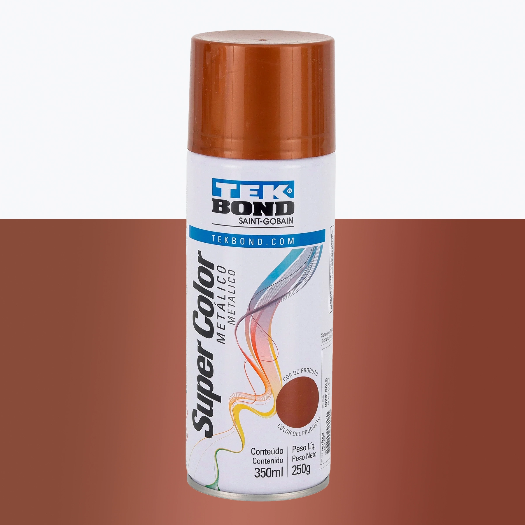 Tinta Aerossol Rose Gold Metalico 350ml/2