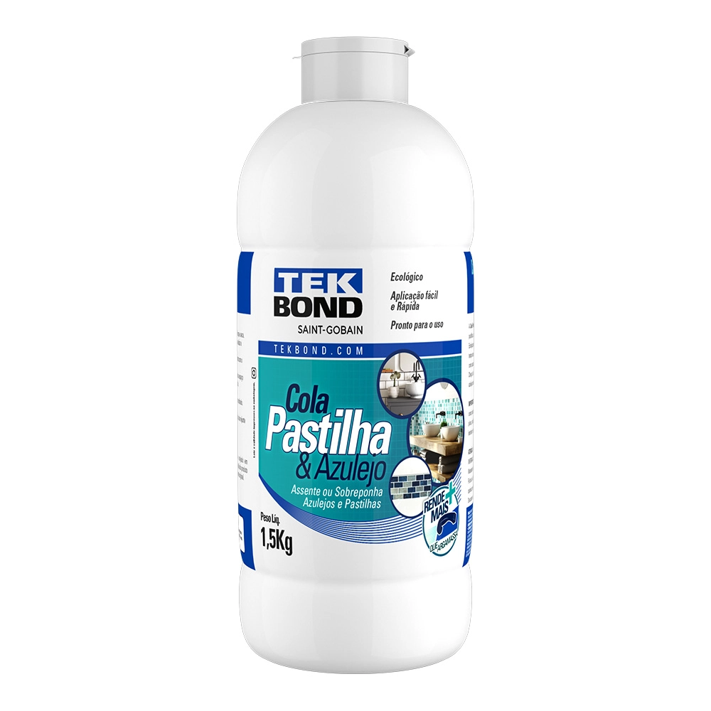 Cola Adesiva para Pastilha e Azulejo 1,5Kilos