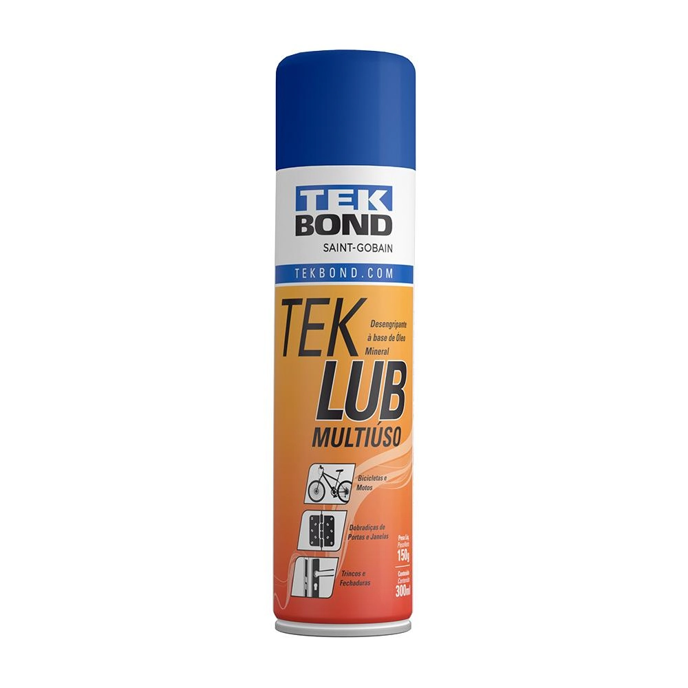 óleo Lubrificante Tek Lub Desengripante Multiuso Tek Bond 300ml