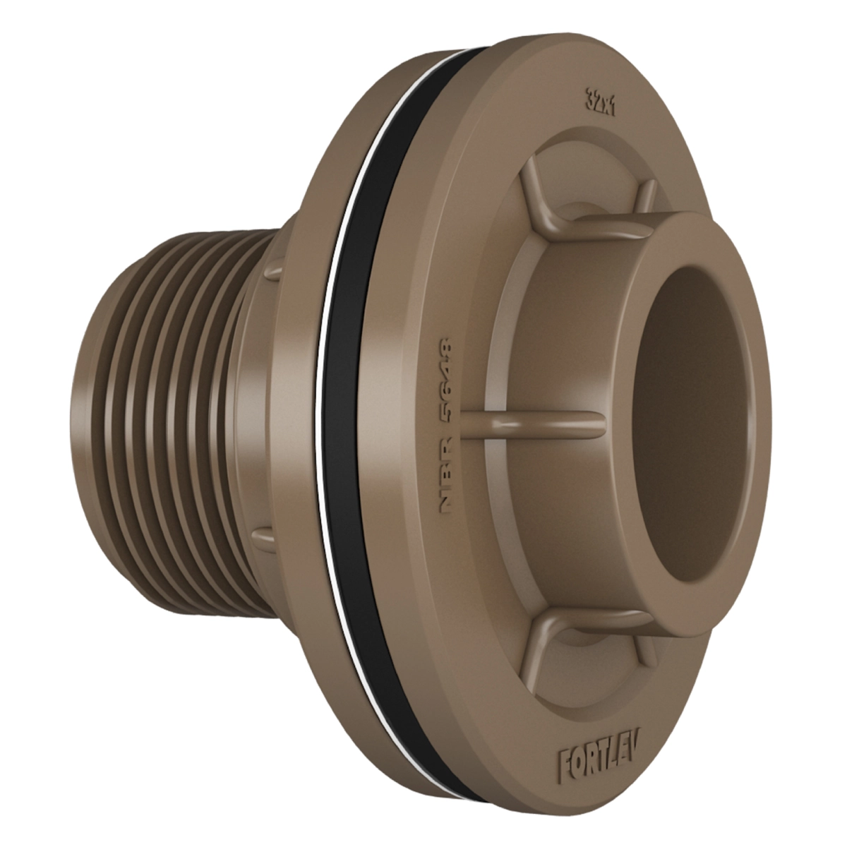 Adaptador Flange Caixa D água 32x1 Fortlev