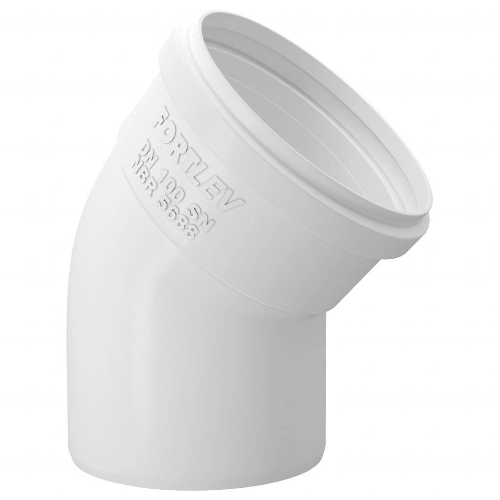 Joelho Esg 45x75mm Serie Normal Fortlev