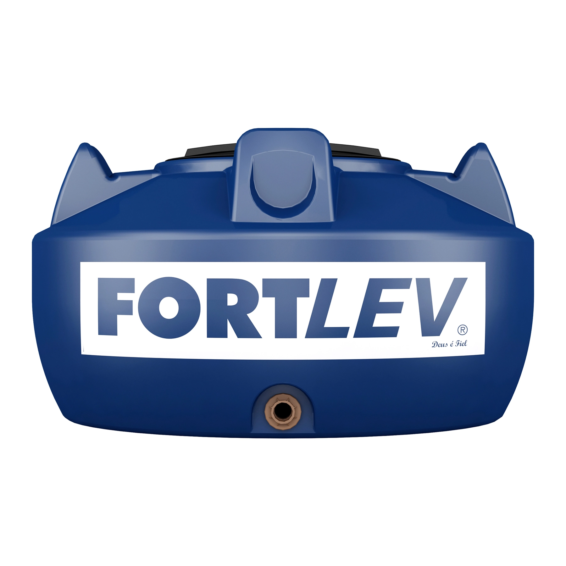 Tanque Polietileno Fortlev Pe Azul 500l