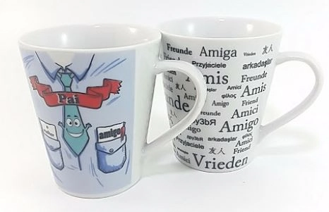 Caneca Koisas De Cozinha 290ml Amizade